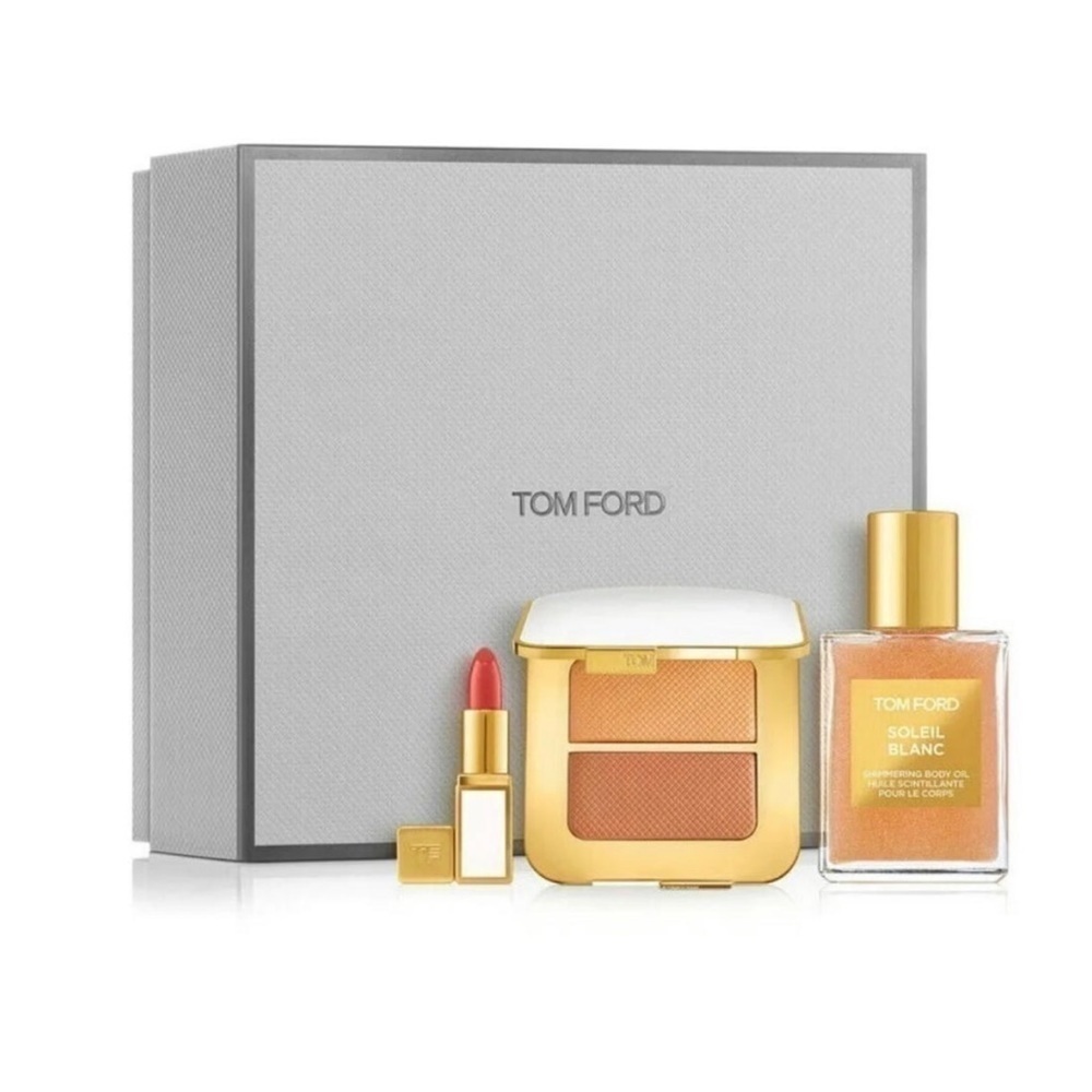 Tom Ford Soleil Lip Highlighting Body Oil Set
